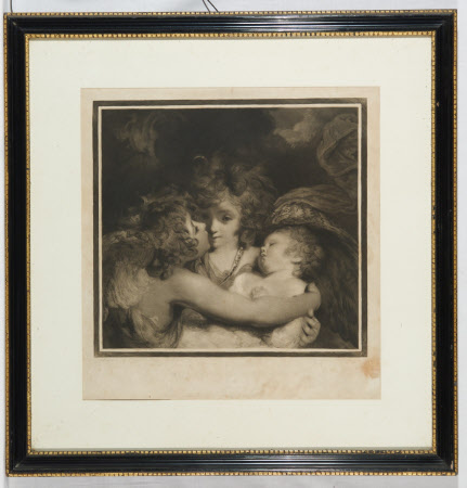 A Child with Guardian Angels (after Sir Joshua Reynolds)