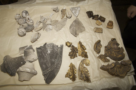 Plasterwork fragment
