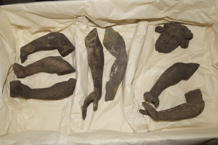 Caryatid fragment