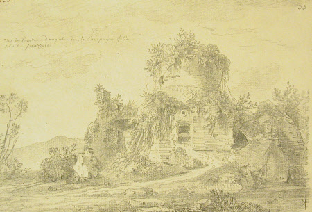 The Tomb of Augustus on the Campagna Felice, near Pozzuoli