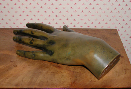 Said to be in the form of the left hand of Paolina Bonaparte, Principessa Paolina Borghese ...