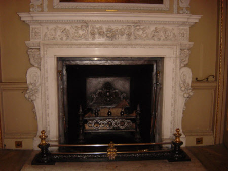 Chimneypiece, with Caryatids.