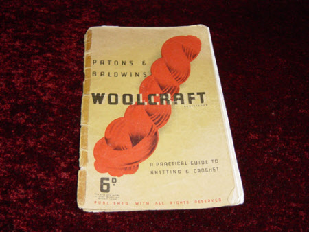 Knitting pattern booklet