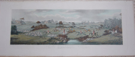 Fox Hunting Plate 2 (after Dean Wolstenholme the elder) 