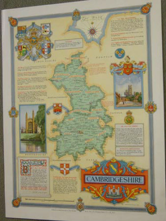 Map of Cambridgeshire