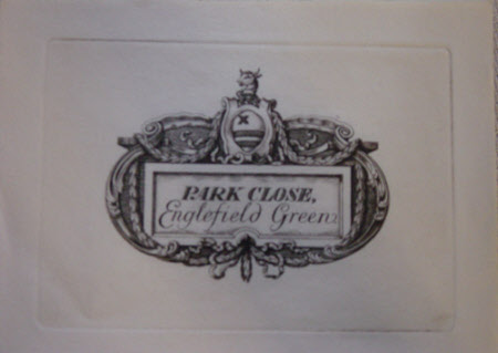 Bookplate