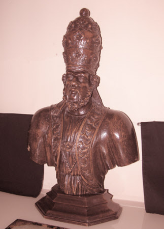A Pope, possibly Leo XI