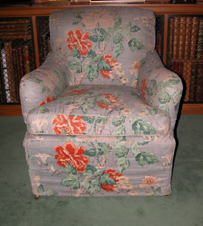 Upholstered armchair