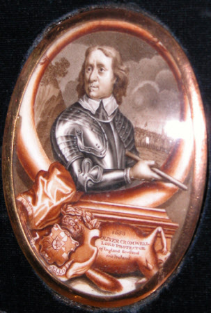 Oliver Cromwell (Lord Protector) (1599-1658) (after George Vertue after Robert Walker)