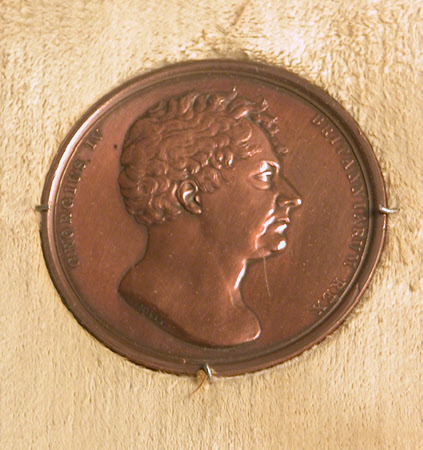 Coronation Medal of King George IV commemorating the ceremony of the King’s Champion