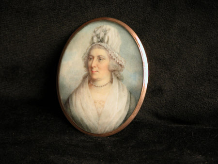 An Unknown Elderly Lady in a Mob-cap whose Initials are E.R.
