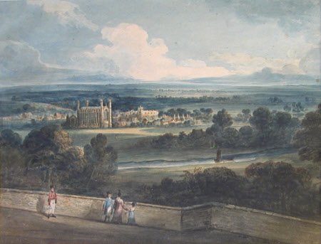 Eton from the Terrace, Windsor Castle