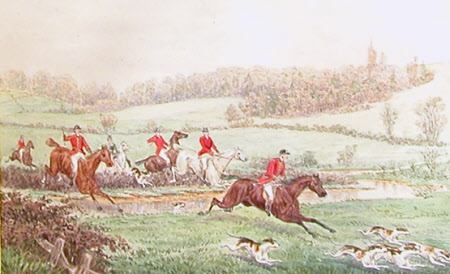 The Royal Stag Hunt in Windsor Park