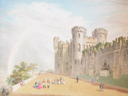North Terrace, Windsor Castle, 1848