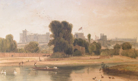 Windsor Castle from the North East, 1828