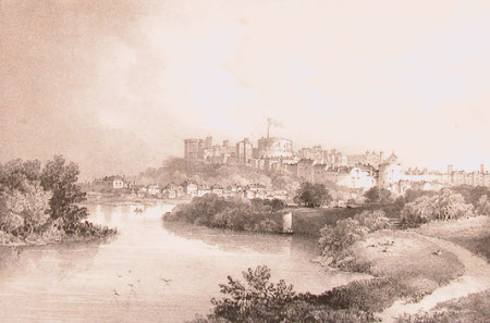South View of Windsor from the Clewer Fields