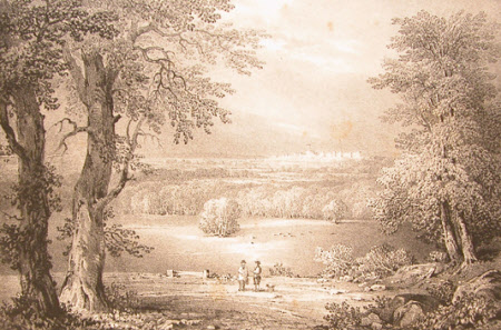 Windsor From the Road Leading to Sunning Hill