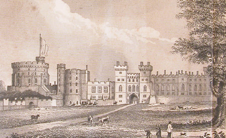 South View of Windsor Castle (after Montague Penley)