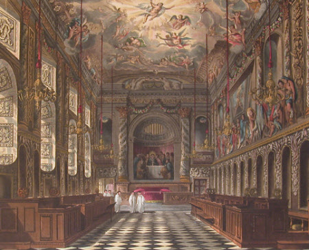 The Royal Chapel, Windsor Castle  (after Charles Wild)