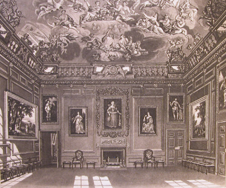 The Queen's Audience Chamber, Windsor Castle (after Charles Wild)