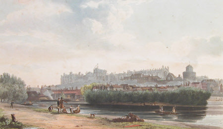 The North Front, Windsor Castle  (after George Samuel)