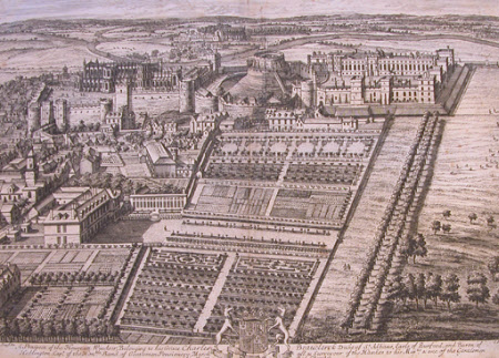 A Prospect of the House at Windsor Belonging to His Grace Charles Beauclerck, Duke of St.Albans, ...