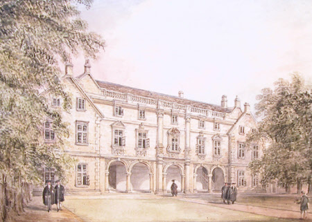 Pepysian Library second Court, St Mary Magdalen College, Cambridge
