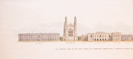 The Western Side of the Main Street of Cambridge