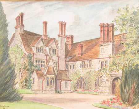 East Front of Anglesey Abbey, Cambridgeshire