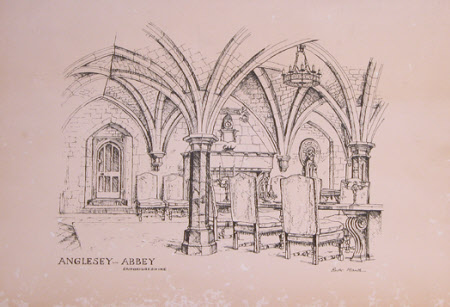 Dining Room, Anglesey Abbey, Cambridgeshire