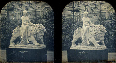Una and the Lion by John Bell (1811 – 1895)