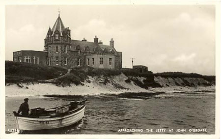 A.2394. Approaching the Jetty at John O’Groats.