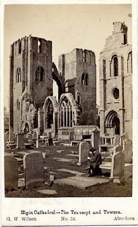 “Elgin Cathedral - The Transept and Towers”