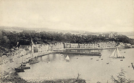 Tobermory from the south east, Isle of Mull, Scotland