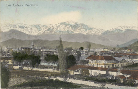 “Los Andes - Panorama” - View of the Andes, Italy
