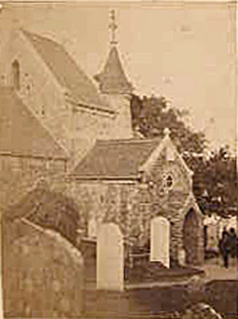 “St. Brelade’s Church, Jersey 1892” .