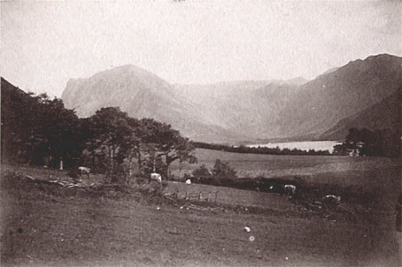 “Buttermere Aug 9, 1898” .