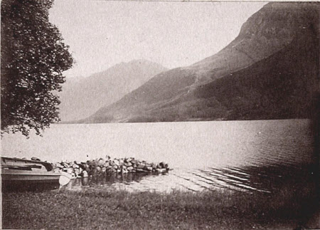 “Buttermere Aug 9, 1898” .