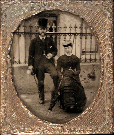 Cased photograph