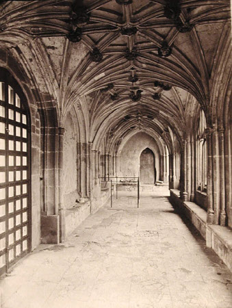 “Lacock Abbey, Interior of Cloisters”