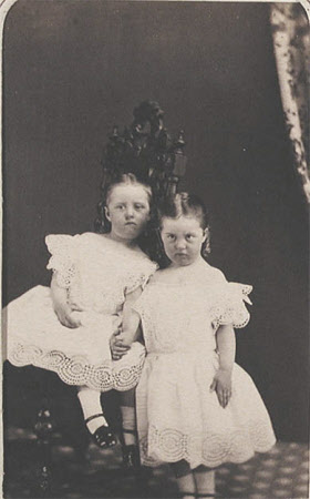 “Mary Rose Bealey, Margaret Isabelle Bealey, Aged 3 years and nine months”
