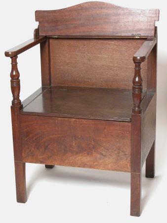 Commode armchair