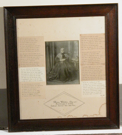 Mary Webster, housekeeper