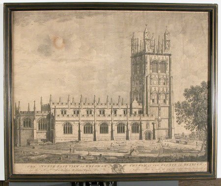 The North East View of the Church of St Giles, Wrexham, Denbigh