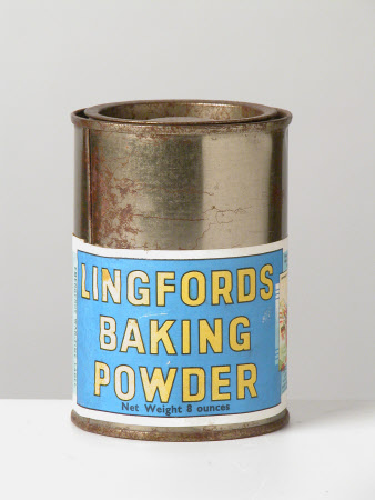 Baking powder tin