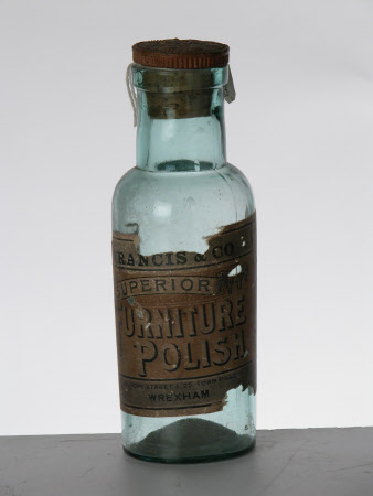 Furniture polish bottle