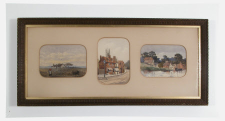 3.Riverscape with houses