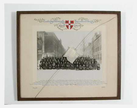 'Cambridge University Agricultural Society Lent 1924'.