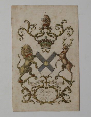 Bookplate Yorke Earle of Hardwicke