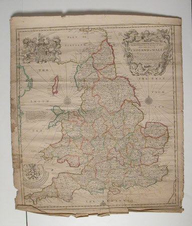 Map of England and Wales: 1682